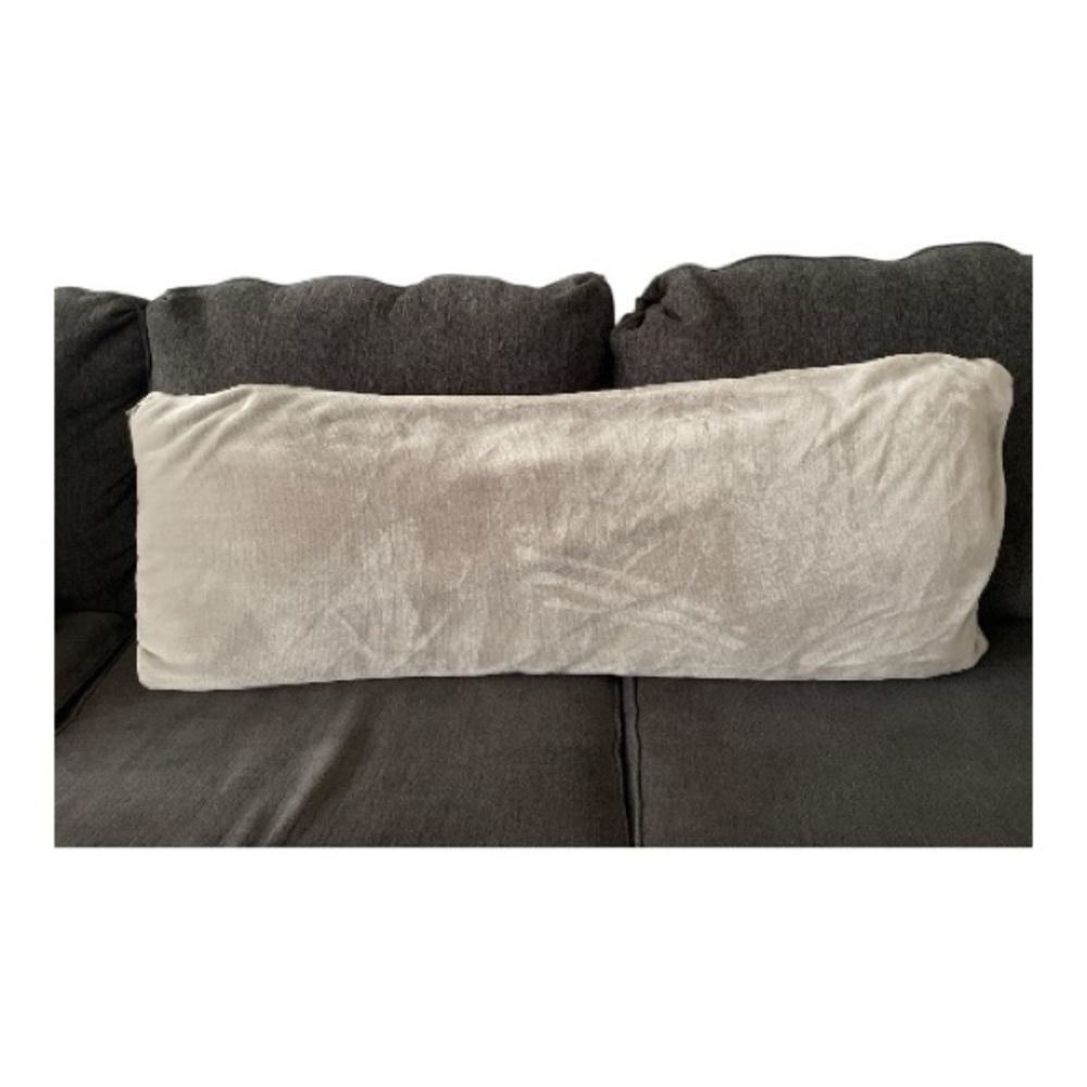 Elegant Cream Lumbar Pillow